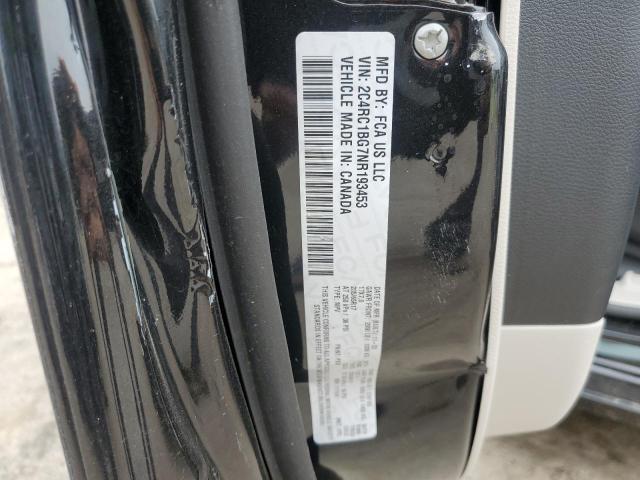 2C4RC1BG7NR193453 - 2022 CHRYSLER PACIFICA TOURING L BLACK photo 14