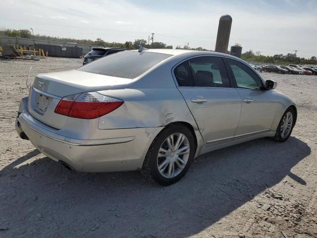 KMHGC4DF2BU127139 - 2011 HYUNDAI GENESIS 4.6L SILVER photo 3