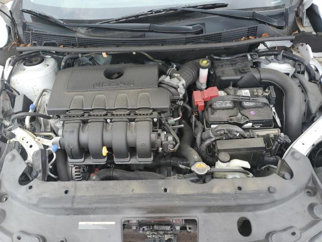 3N1AB7AP0KY388751 - 2019 NISSAN SENTRA S WHITE photo 11