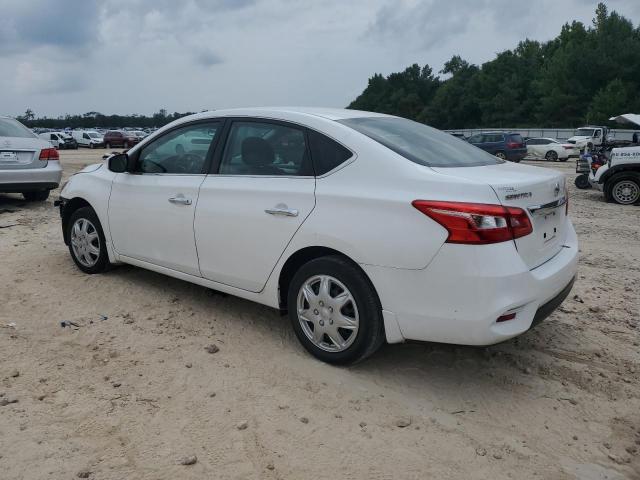3N1AB7AP0KY388751 - 2019 NISSAN SENTRA S WHITE photo 2