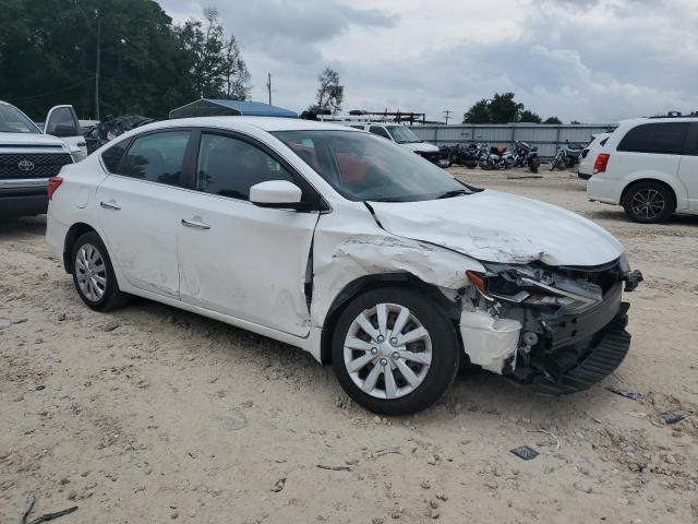 3N1AB7AP0KY388751 - 2019 NISSAN SENTRA S WHITE photo 4