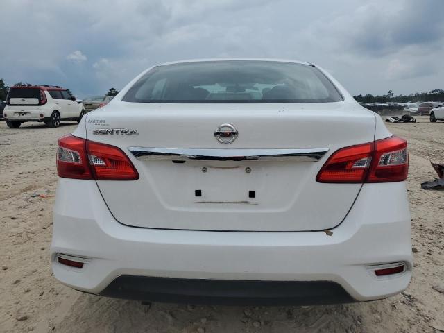 3N1AB7AP0KY388751 - 2019 NISSAN SENTRA S WHITE photo 6