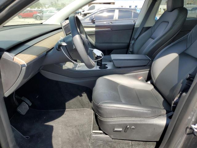 7SAYGDEEXPA037661 - 2023 TESLA MODEL Y GRAY photo 7