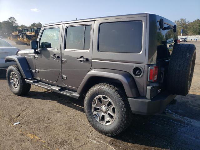 1C4HJWFG4EL173064 - 2014 JEEP WRANGLER RUBICON GRAY photo 2