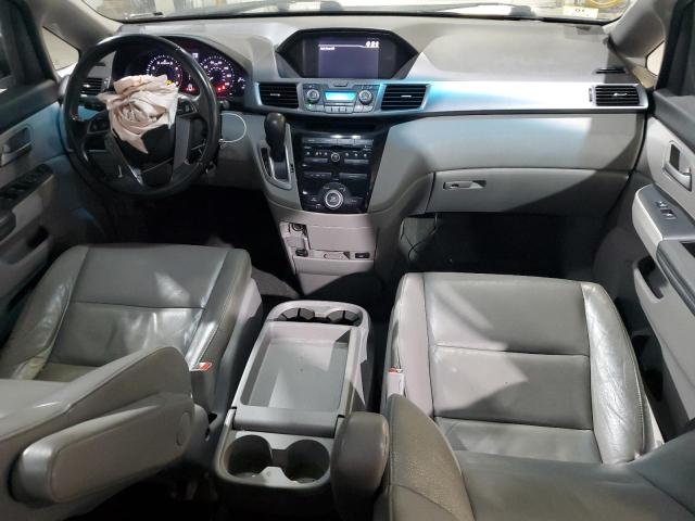 5FNRL5H60CB050374 - 2012 HONDA ODYSSEY EXL GRAY photo 8
