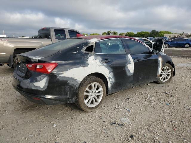 1G1ZE5ST5HF160891 - 2017 CHEVROLET MALIBU LT BLACK photo 3