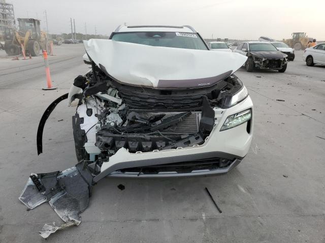 5N1BT3CA6NC694877 - 2022 NISSAN ROGUE SL WHITE photo 5