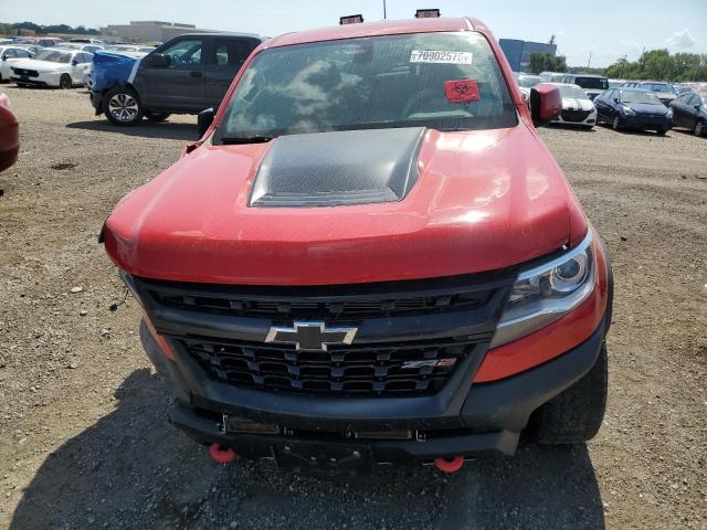 1GCGTEEN8K1335849 - 2019 CHEVROLET COLORADO ZR2 RED photo 5