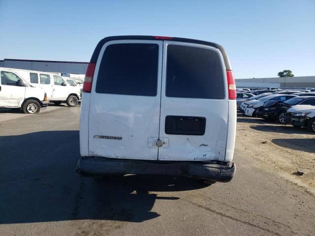 1GCGG25CX81215691 - 2008 CHEVROLET EXPRESS G2 WHITE photo 6