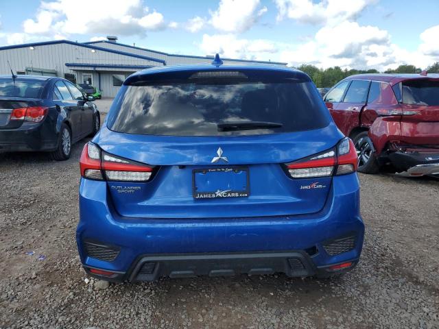 JA4AR3AU6LU014067 - 2020 MITSUBISHI OUTLANDER ES BLUE photo 6