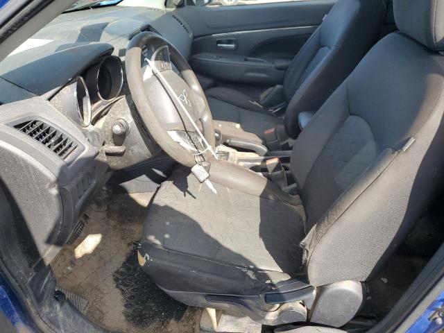 JA4AR3AU6LU014067 - 2020 MITSUBISHI OUTLANDER ES BLUE photo 7