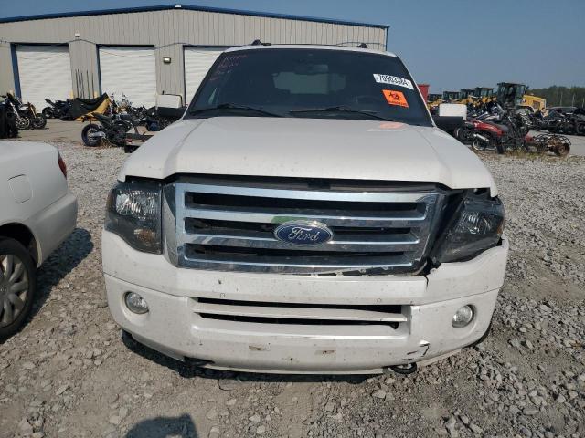 1FMJU2A57CEF10122 - 2012 FORD EXPEDITION LIMITED WHITE photo 5