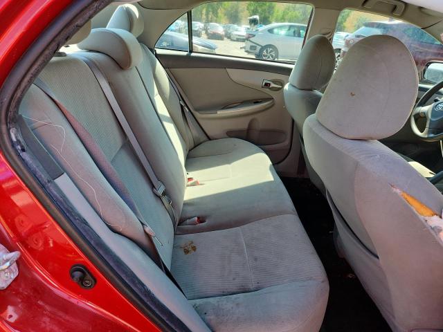 1NXBU4EE9AZ358468 - 2010 TOYOTA COROLLA BASE Qırmızı foto 10