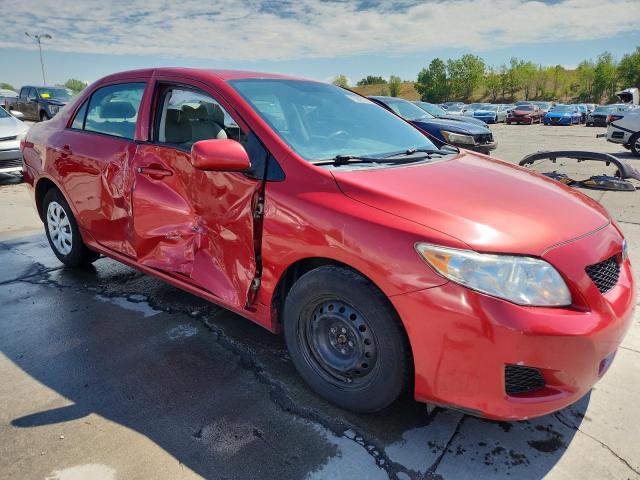 1NXBU4EE9AZ358468 - 2010 TOYOTA COROLLA BASE Qırmızı foto 4