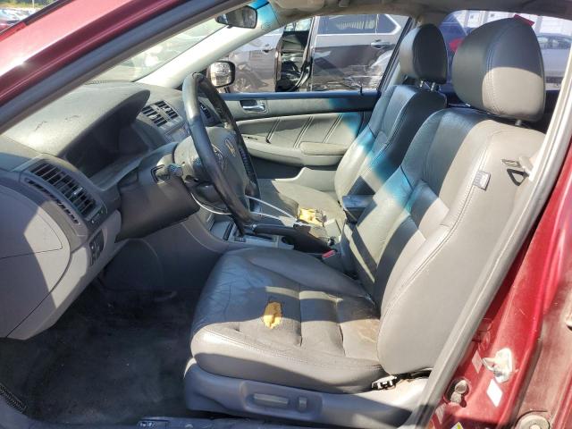 1HGCM66514A024185 - 2004 HONDA ACCORD EX 勃艮第红 照片 7