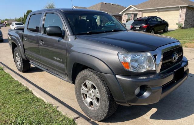 3TMLU4EN2BM077479 - 2011 TOYOTA TACOMA DOUBLE CAB GRAY photo 1