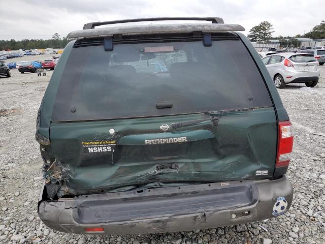 JN8AR07S9YW437879 - 2000 NISSAN PATHFINDER LE 绿色 照片 6