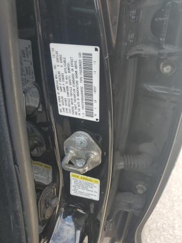 1HGCP2F85AA068552 - 2010 HONDA ACCORD EXL BLACK photo 12