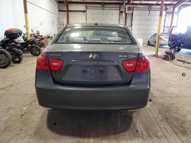 KMHDU46DX7U251503 - 2007 HYUNDAI ELANTRA GLS GRAY photo 6