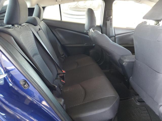 JTDKARFU3H3541641 - 2017 TOYOTA PRIUS BLUE photo 10