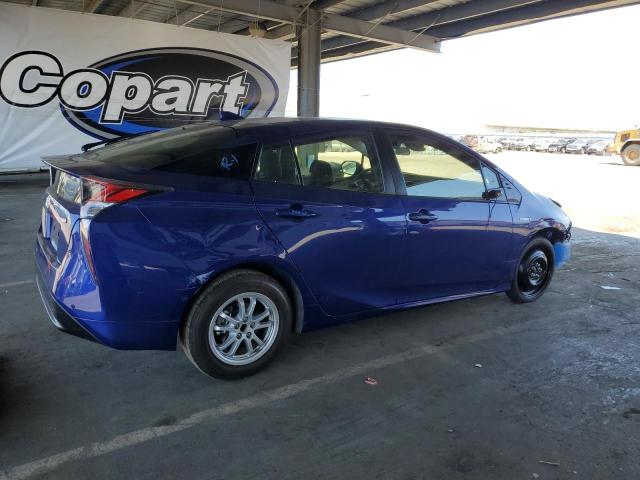 JTDKARFU3H3541641 - 2017 TOYOTA PRIUS BLUE photo 3