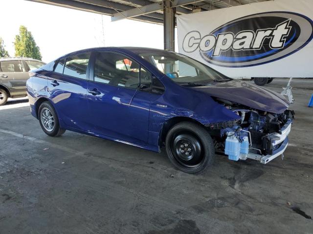 JTDKARFU3H3541641 - 2017 TOYOTA PRIUS BLUE photo 4
