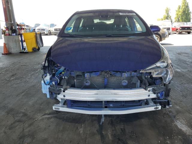 JTDKARFU3H3541641 - 2017 TOYOTA PRIUS BLUE photo 5