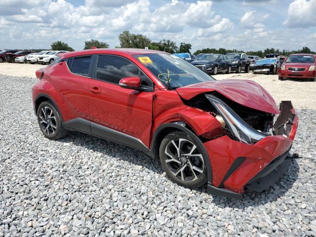 NMTKHMBX0MR119588 - 2021 TOYOTA C-HR XLE RED photo 4