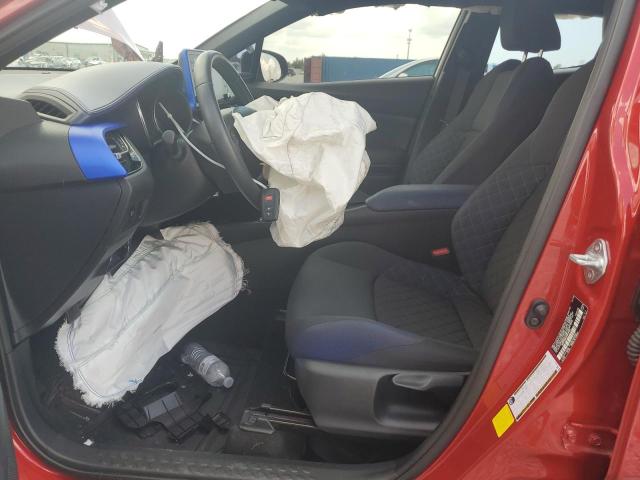 NMTKHMBX0MR119588 - 2021 TOYOTA C-HR XLE RED photo 7