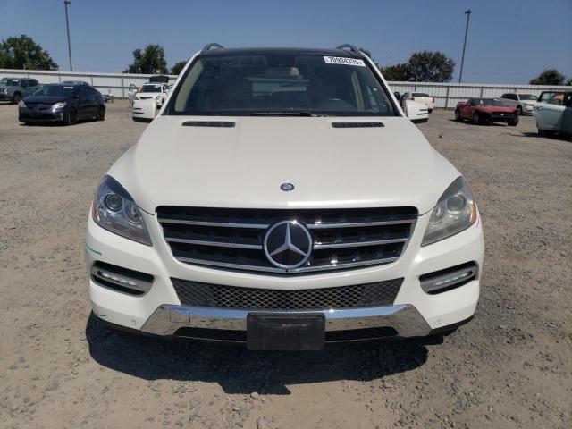 4JGDA5HB5CA052252 - 2012 MERCEDES-BENZ ML 350 4MATIC WHITE photo 5