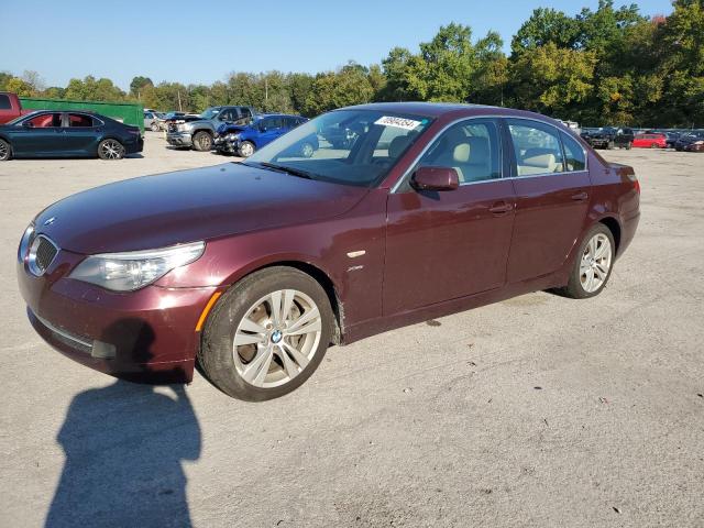 WBANV13599C154848 - 2009 BMW 528 XI მუქწითელი ფოტო 1
