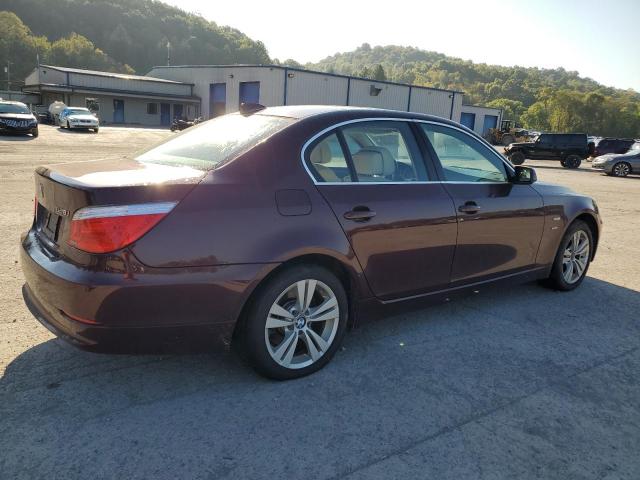 WBANV13599C154848 - 2009 BMW 528 XI მუქწითელი ფოტო 3