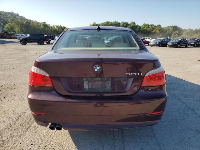 WBANV13599C154848 - 2009 BMW 528 XI მუქწითელი ფოტო 6