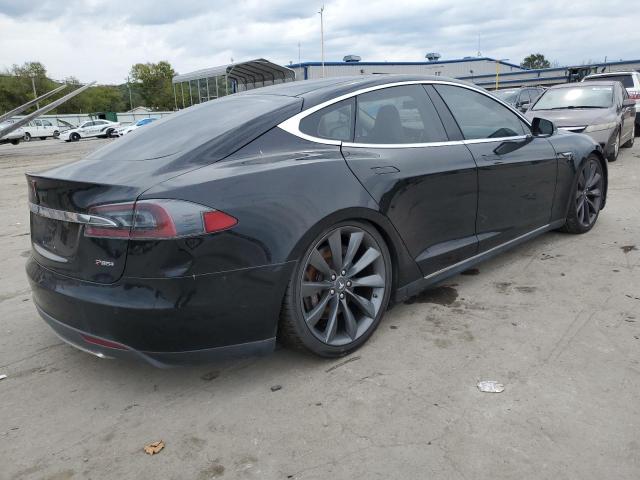 5YJSA1CP4DFP28013 - 2013 TESLA MODEL S Schwarz Foto 3