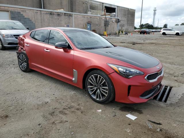 KNAE25LA6K6051100 - 2019 KIA STINGER PREMIUM RED photo 4