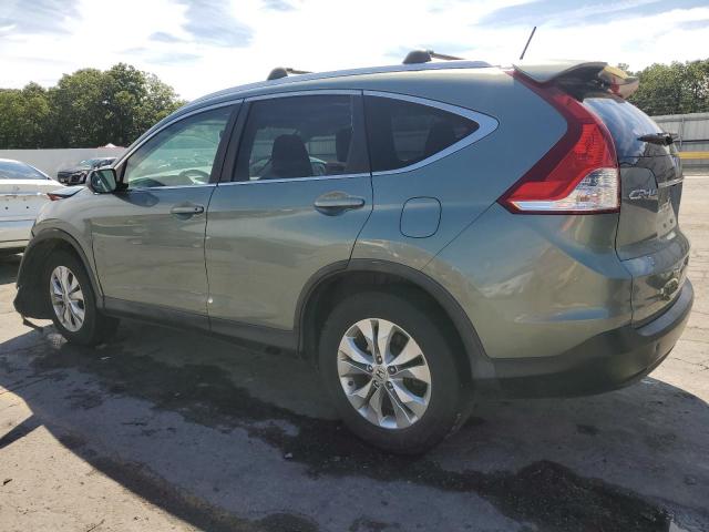 5J6RM4H74CL068285 - 2012 HONDA CR-V EXL TEAL photo 2