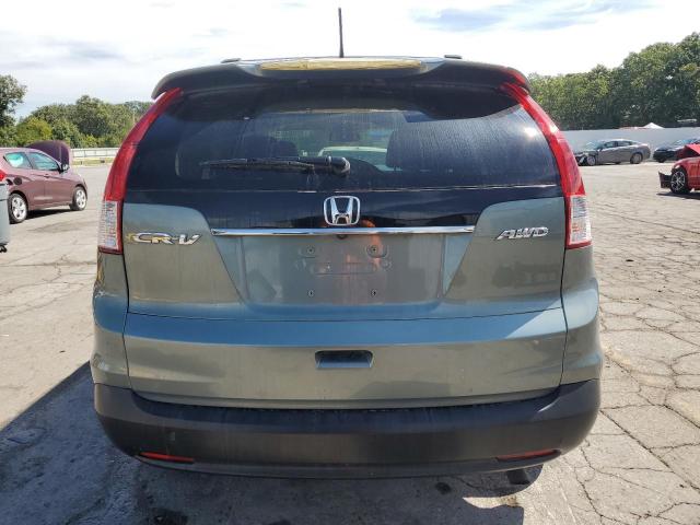 5J6RM4H74CL068285 - 2012 HONDA CR-V EXL TEAL photo 6