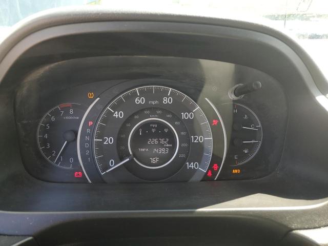 5J6RM4H74CL068285 - 2012 HONDA CR-V EXL TEAL photo 9