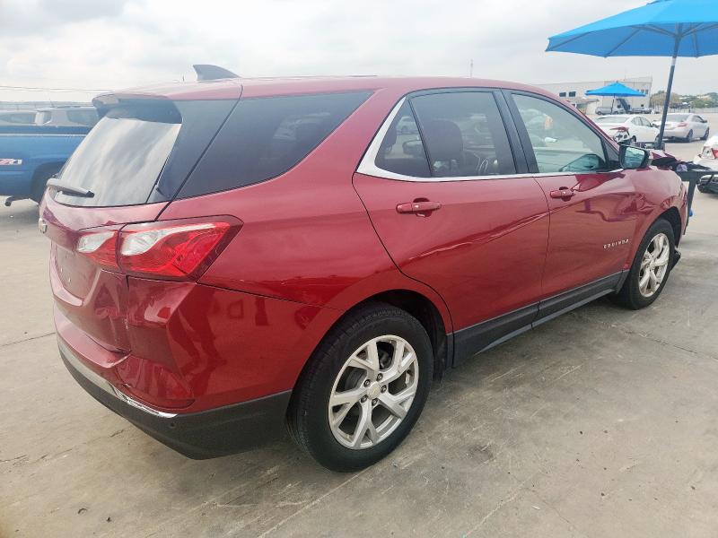 2GNAXKEX4J6245837 - 2018 CHEVROLET EQUINOX LT Bordeaux Foto 3