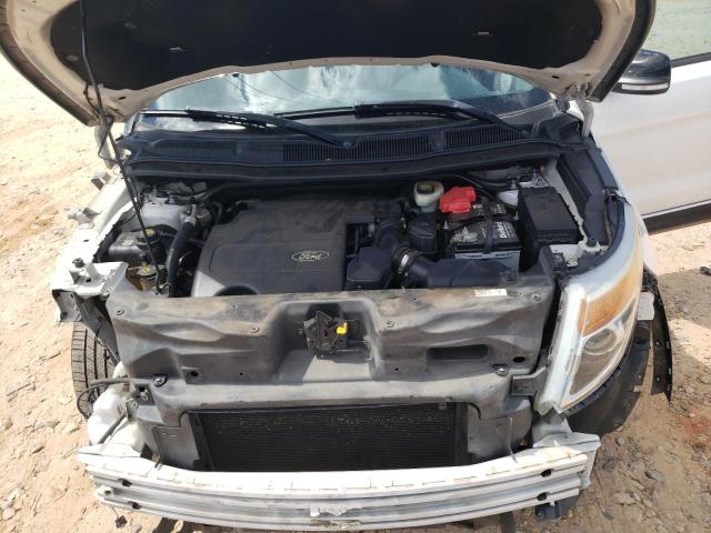 1FM5K7D82EGC10487 - 2014 FORD EXPLORER XLT WHITE photo 12