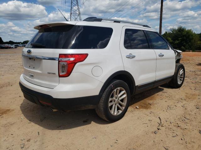 1FM5K7D82EGC10487 - 2014 FORD EXPLORER XLT WHITE photo 3