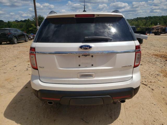 1FM5K7D82EGC10487 - 2014 FORD EXPLORER XLT WHITE photo 6
