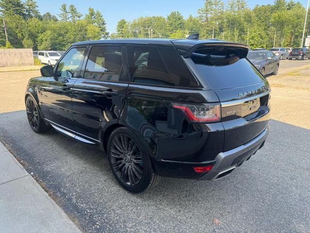 SALWR2SU9LA899587 - 2020 LAND ROVER RANGE ROVE HSE BLACK photo 3