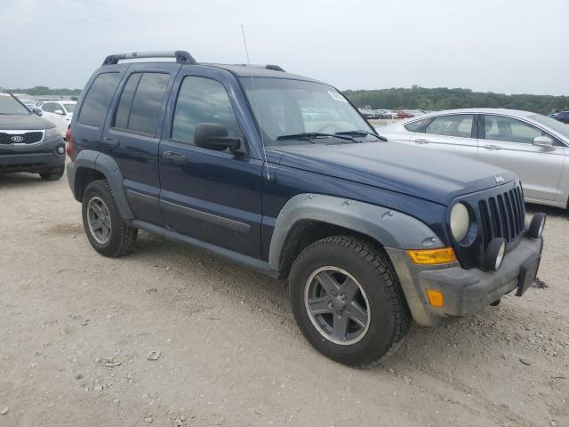 1J4GL38K16W219434 - 2006 JEEP LIBERTY RENEGADE BLUE photo 4