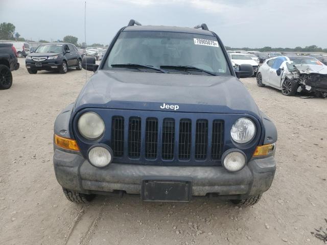 1J4GL38K16W219434 - 2006 JEEP LIBERTY RENEGADE BLUE photo 5