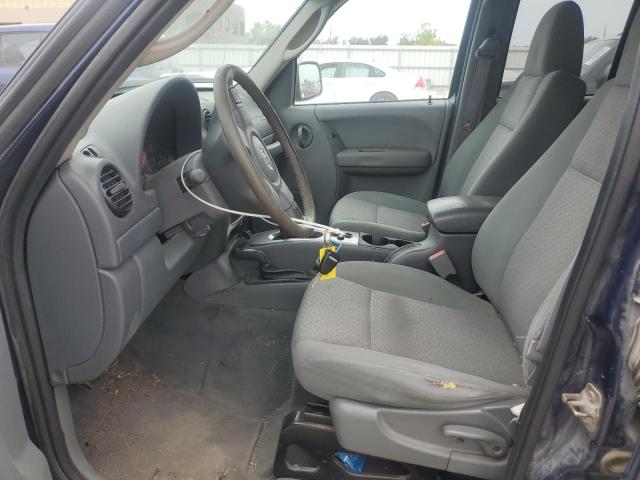 1J4GL38K16W219434 - 2006 JEEP LIBERTY RENEGADE BLUE photo 7