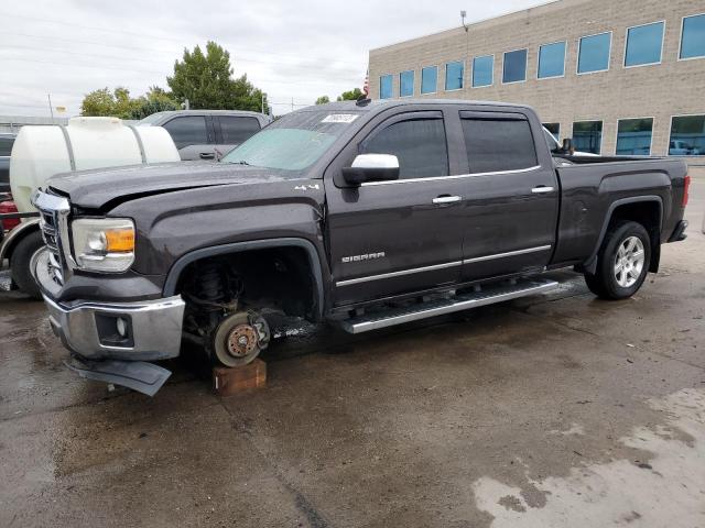 3GTU2VEC7EG298240 - 2014 GMC SIERRA K1500 SLT BLACK photo 1