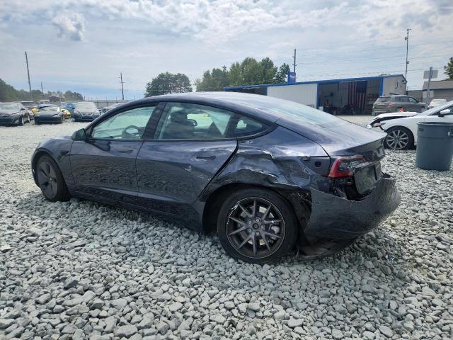 5YJ3E1EA5NF316430 - 2022 TESLA MODEL 3 SILVER photo 2