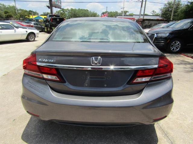 19XFB2F99FE0994XX - 2015 HONDA CIVIC EXL GRAY photo 3