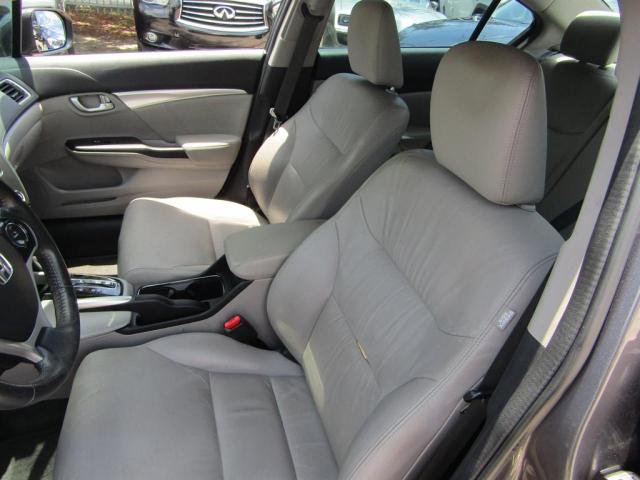 19XFB2F99FE0994XX - 2015 HONDA CIVIC EXL GRAY photo 8